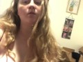 18-year-old Virgin Teases Pussy