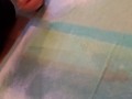 Pissing On A Super Absorbent Pee Pad