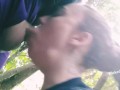 Perfect sloppy Facefucking in wife's tight throat ORAL CREAMPIE 