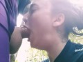 Perfect sloppy Facefucking in wife's tight throat ORAL CREAMPIE 