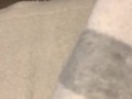 Ebony teen socks up close ASMR