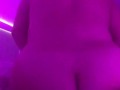 Riding a vibrator on a work trip