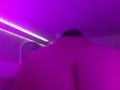 Riding a vibrator on a work trip
