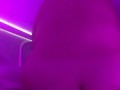 Riding a vibrator on a work trip