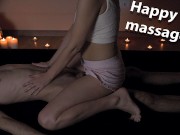 ♥MarVal - Big Tits Girl Doing A Great Erotic Massage With Happy End | MILF♥