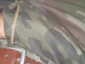 Soldier Rubs One Out In His Uniform Heavy Breathing