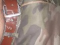 Soldier Rubs One Out In His Uniform Heavy Breathing