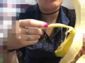 Deepthroating A Long Banana.