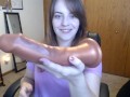 SquarePegToys® Big Stick SuperSoft Silicone Dildo