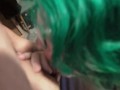 Nerdy Teen Gets Cum On Her Face And Glasses