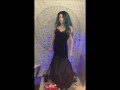 Goth e-thot unboxes and tries on Ursula cosplay