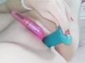 Brazilian blonde teen masturbation solo with adult toys till cum