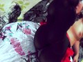 Hot Japanese Girl Self Foot Worship in Black Pantyhose and Bare Feet