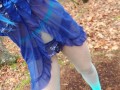 Nerdy Faery Ice Princess Ahegao, Bare Feet and Fishnets