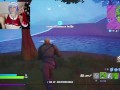 OmankoVivi as Rem Re:Zero Commentating First Time Playing FortNite XMAS