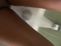 Fat clit ebony cums hard 