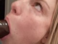 Blonde Gags and Drools POV BBC BJ