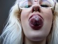 Slobbery Drooly Long Tongue