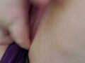 Stuffing pissy panties into my pussy