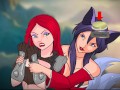Fodendo riven e katarina e elise do lol