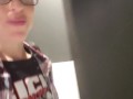 She LOves To Pee In Urinals!