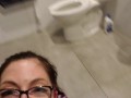 She LOves To Pee In Urinals!