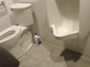 She LOves To Pee In Urinals!