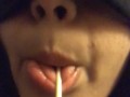 Latina Lip Lollipop Action
