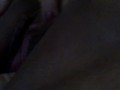 Rubbing my huge clit until I cum. Throbbing clit orgasm