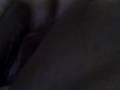 Rubbing my huge clit until I cum. Throbbing clit orgasm
