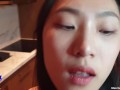 June Liu 刘玥 / SpicyGum - Bad Santa Fucking Hard an Asian Girl (Short V - JL_013)