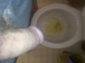 Guy Peeing 