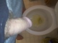 Guy Peeing 