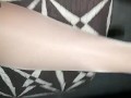 Sextape of Arabian Slutty Beurette wearing sexy Lingerie ans stockings. سكس