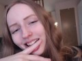 (HIGHLIGHTS) Fetish Custom - Glossy Lips Sucks Fingers, Drools And Spits