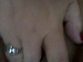 Leopard panties, pink pussy, big clit