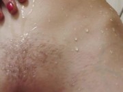 Nerdy Girl Shaves Her Pussy In Public Locker Room