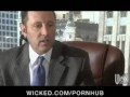 Hot busty Asian birthday girl is fucked in threesome at the office