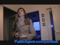 PublicAgent Pregnant  takes cash for sex