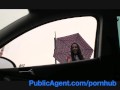 PublicAgent Natalie has huge boobs and is fucked on the backseat