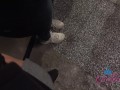 Blowjob in the car after spending the afternoon together with Selena Ivy POV