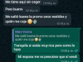 CON LA VENDEDORA DE CARNITAS LE MANDO WHATSAPP Y COJEMOS