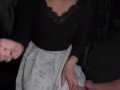 嫌々フェラする女、尻触ろうとしたら手を払われる始末