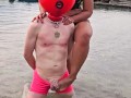 Matriarch Ezada Sinn - ruined orgasms for My human object on the beach (preview)