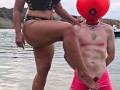 Matriarch Ezada Sinn - ruined orgasms for My human object on the beach (preview)