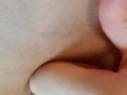 RUBBING MY PUSSY WITH THE BLANKET, fingering, german dirty talk, orgasm - Ela Stance