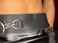 Blonde Muscular Fitness Model Bodybuilder Masturbation