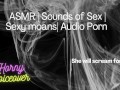 Audio Only: Fuck me hard! Push my legs apart and cum inside me!