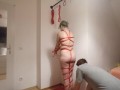Princess got tied up, spanked and fucked hard