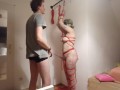 Princess got tied up, spanked and fucked hard